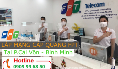 Lắp mạng Internet FPT Thị Xã Bình Minh - Vĩnh Long